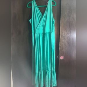 Pretty Teal Maxi Dress